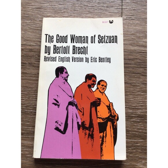 The Good Woman of Setzuan by Bertolt Brecht 1966 First Black Cat Edition - Picture 1 of 3